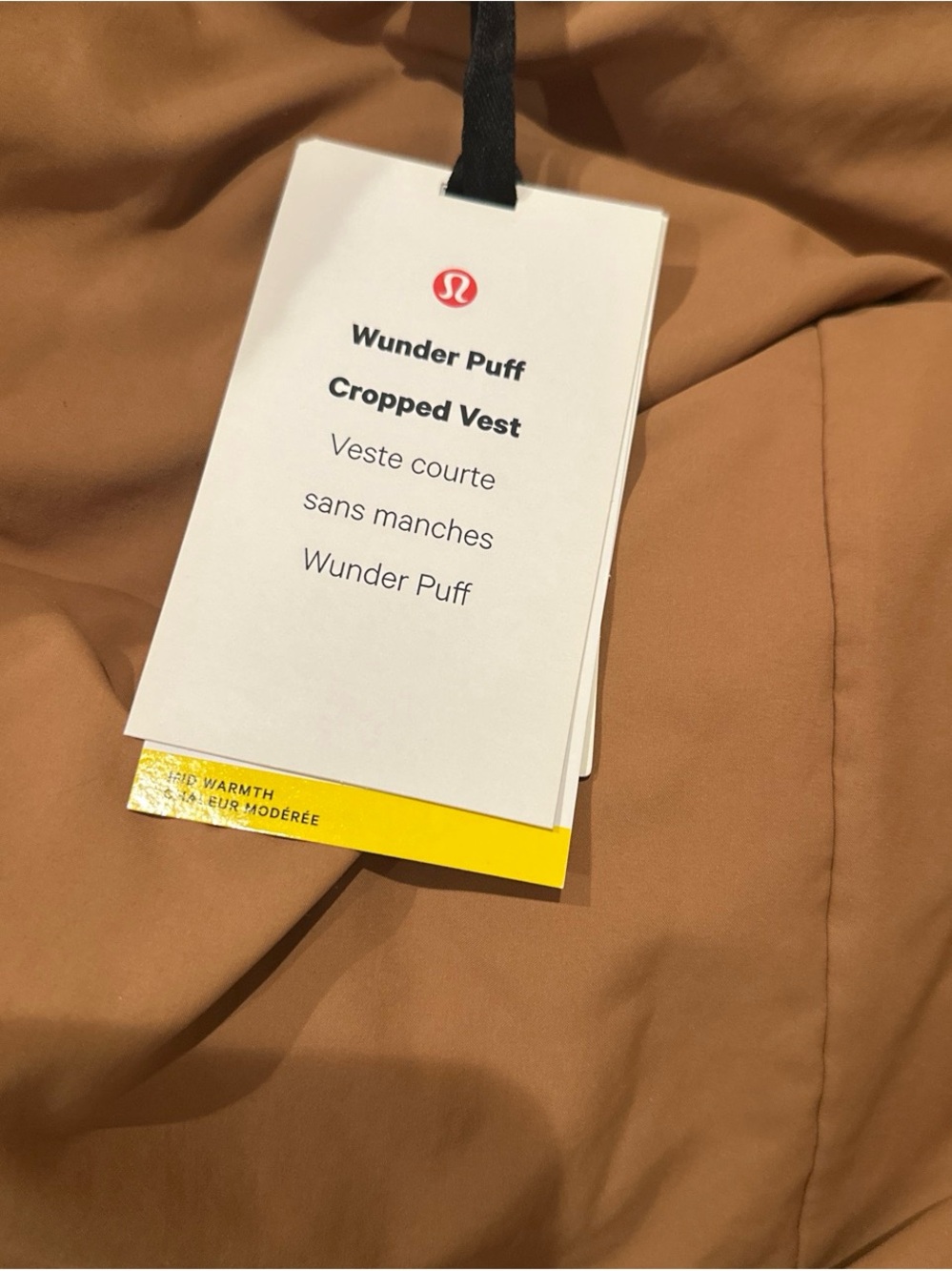 Lululemon Wunder Puff Cropped Vest - Picture 6 of 8